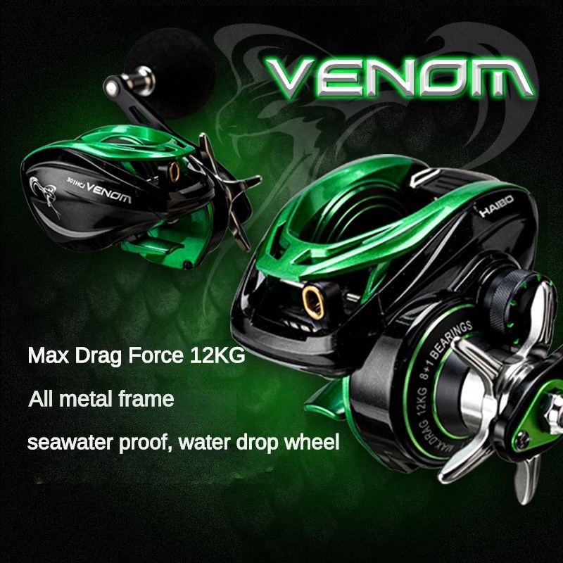 HAIBO VENOM Anti-saltwater Fis - Developing Tank Reel review and price