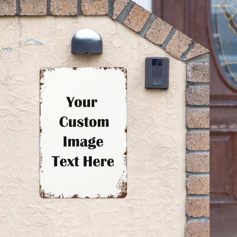 Custom Metal Tin Sign 1pc Pers - Vintage Collectible Plates review and price