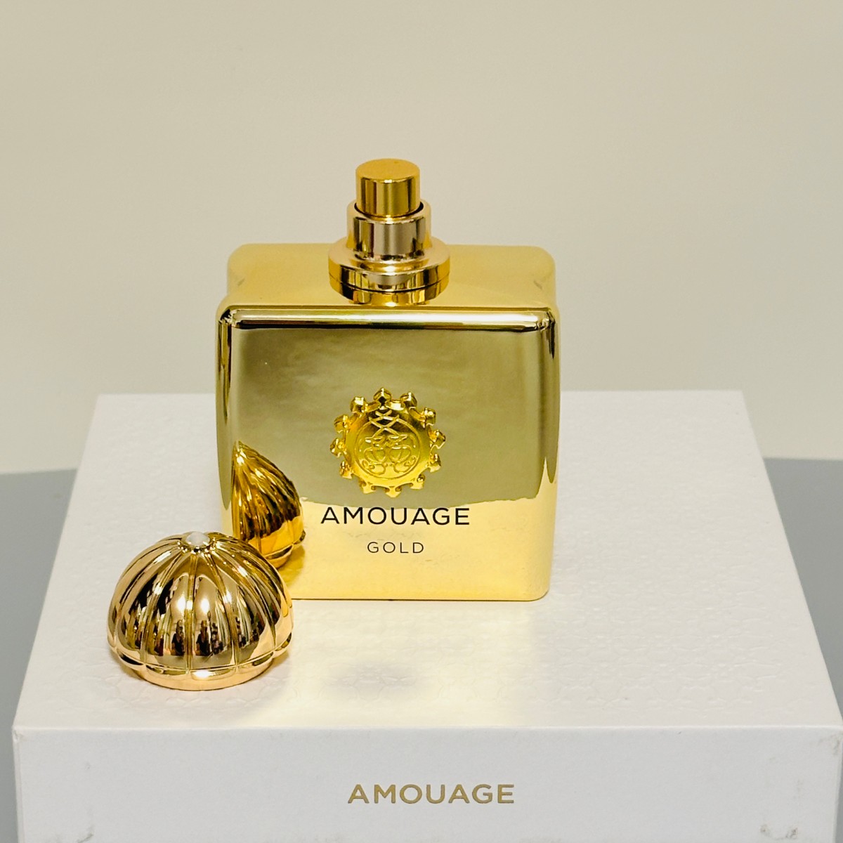 Amouage Gold Woman EDP 100ml 3 - Vintage Collectible Bottles review and price