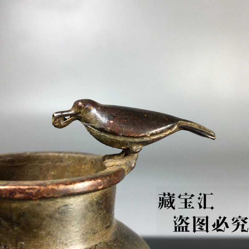 Vintage Collection Bronze Crow - Vintage Collectible Bottles review and price