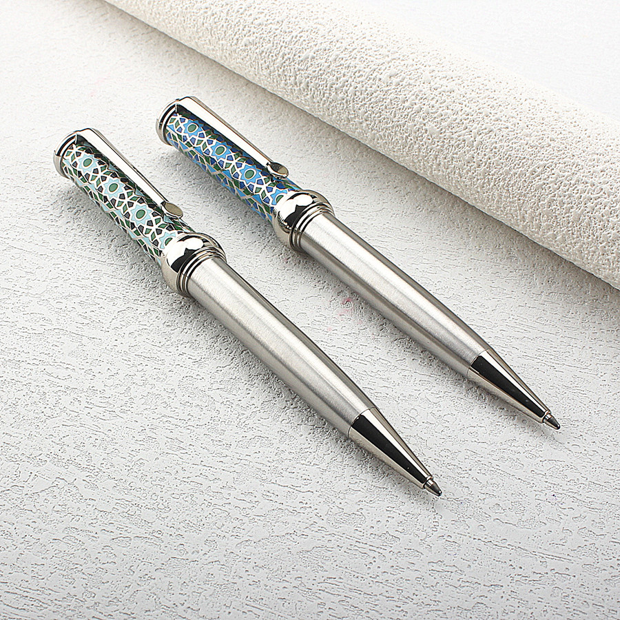 Vintage Peacock Pattern Metal  - Vintage Collectible Pens review and price
